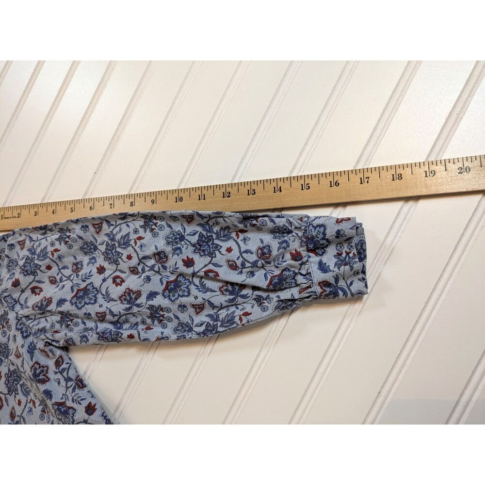 Girls Western Wear Outfit Size 10 Denim Skirt Vest Shirt Floral Costume Handmade - Picture 14 of 16